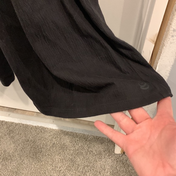 NWT-Cuddl Duds, Crinkle Jersey V-Neck, Jumpsuit with Tie Front Detail. - Picture 6 of 7